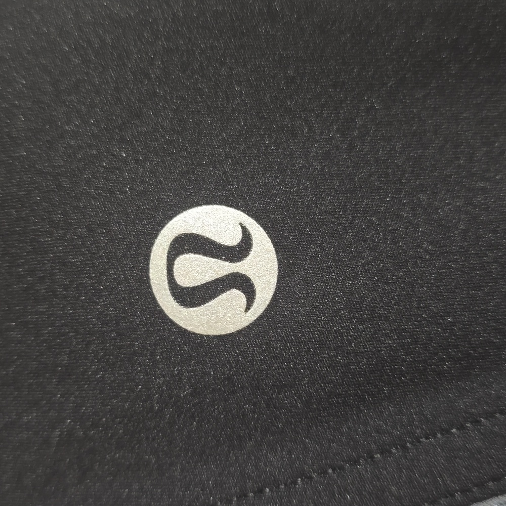 #254. Lululemon Run Crew Tight 28" ( Black/True Navy/ Steam Blue) - Picture 9 of 13